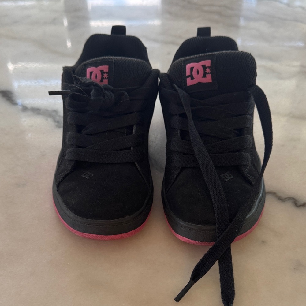 DC Black and Pink Casual Shoes
